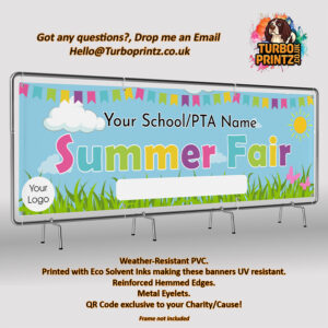 Summer Event Banner - Design 2 - With Logo