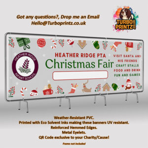 Christmas Event Banner - Design 2 With Logo