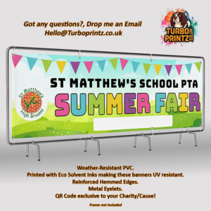 Summer Event Banner - Design 1 - With Logo
